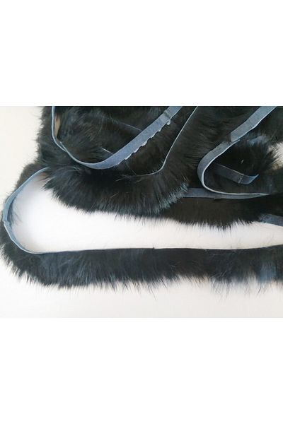 Hobigram Black Rabbit Feather 1 Mt-tvt-1001 – تصميم خاص، إكسسوار، إنتاج عالي الجودة، طراز مثير للنظر – ديكورات