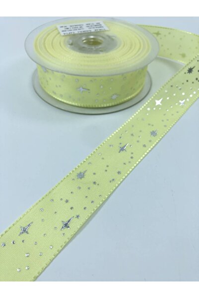 Hobigram Відкрита жовта зірка з візерунком тафта стрічка – Спеціальний дизайн, аксесуари, якісне виробництво, привабливий стиль –