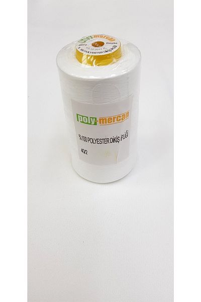 Hobigram White Polyester Sewing Thread Bobbin-dm-1019