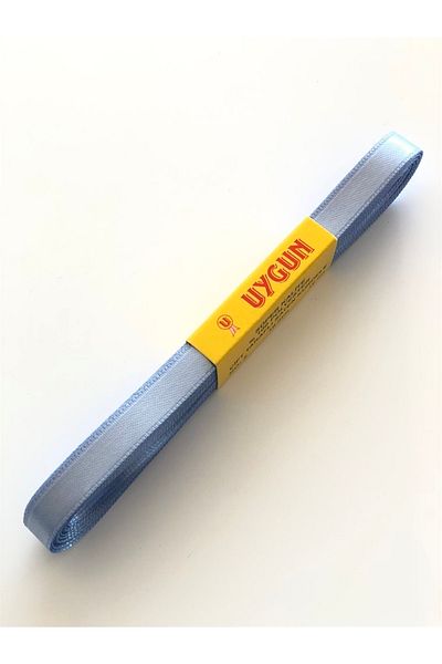 Hobigram Baby Blue Color Satin Ribbon 1 cm – Ειδικό σχέδιο, Αξεσουάρ, Ποιοτική Παραγωγή, Στυλ που τραβάει τα βλέμματα – Κορδέλα