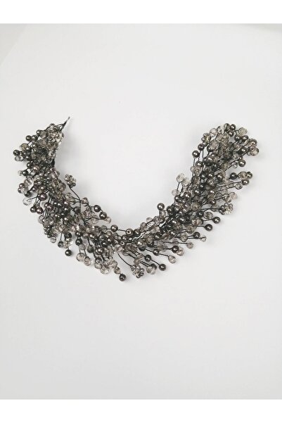 Hobigram Accesoriu pentru păr din piatră de cristal gri pentru femei – Design special, accesoriu, producție de înaltă calitate, stil atrăgător – D