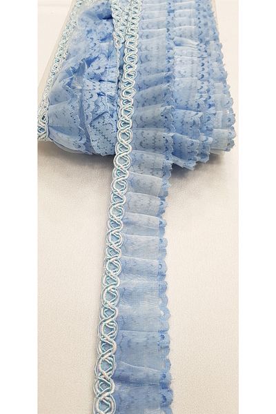 Hobigram Organza Water Stone Ruffle-fk-1019 Κορδέλα – Ειδικό Σχέδιο, Αξεσουάρ, Ποιοτική Παραγωγή, Εντυπωσιακό Στυλ – D