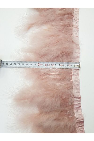 Hobigram Διακοσμητική λωρίδα σε σκόνη Maya Feather 1 Mt – Διακοσμητική κορδέλα, κομψό σχέδιο, γυναικείο αξεσουάρ