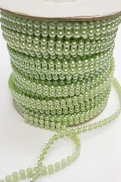 Hobigram Green Cut Pearl Double Row 4 Mm – Χάντρες, Κομψό Σχέδιο, Γυναικείο Αξεσουάρ – Χάντρες – Χάντρες