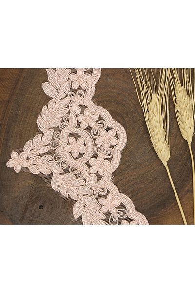 Hobigram Pudră French Guipure 2513 – Design special, Accesoriu, Producție de calitate, Stil atrăgător – Bandă decorativă
