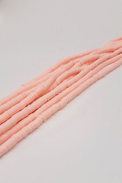 Hobigram Ανοιχτό ροζ Fimo Dough Beads Fhb-1053 – Ειδικό σχέδιο, αξεσουάρ, ποιοτική παραγωγή, λαμπερό στυλ – Β
