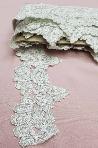 Hobigram Κρέμα French Edge Guipure Lace – Ειδικό Σχέδιο, Αξεσουάρ, Ποιοτική Παραγωγή, Στυλ που τραβάει τα βλέμματα – Διακόσμηση