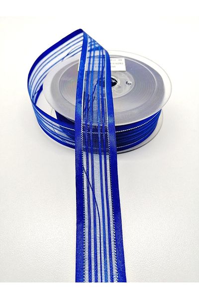 Hobigram Saks Blue Rope Ribbon 2,5 cm 3 Yards – Κορδέλα, Κομψό Σχέδιο, Γυναικείο Αξεσουάρ – Κορδέλα