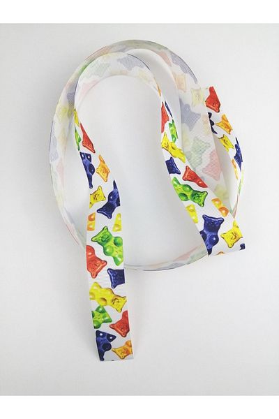 Hobigram Κορδέλα Grosgrain με σχέδιο Jelibon – Ειδικό σχέδιο, Αξεσουάρ, Ποιοτική Παραγωγή, Στυλ που τραβάει τα βλέμματα – Κορδέλα