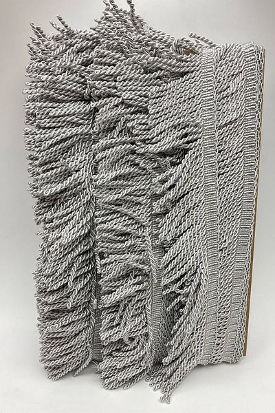 Hobigram Ανοιχτό γκρι Twisted Bulion Fringe Tassel Ribbon – Ειδικό σχέδιο, Αξεσουάρ, Ποιοτική Παραγωγή, Εντυπωσιακό Sti