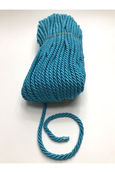 Hobigram Turkuaz Kordon Ip 8 Mm 10 Metre – Diğer Parti Malzemeleri, Şık Tasar...