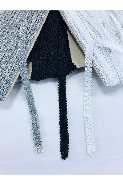Hobigram Γκρι Μαύρο Λευκό Διακοσμητικό Σετ Κορδέλας – Ειδικό Σχέδιο, Αξεσουάρ, Ποιοτική Παραγωγή, Εντυπωσιακό Στυλ – De