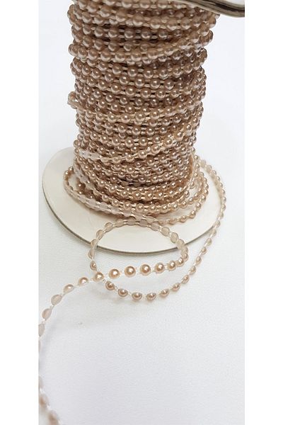 Hobigram Mink Cut Pearl Double Row 6 mm – Ειδικό Σχέδιο, Αξεσουάρ, Ποιοτική Παραγωγή, Στυλ που τραβάει τα βλέμματα – Χάντρες