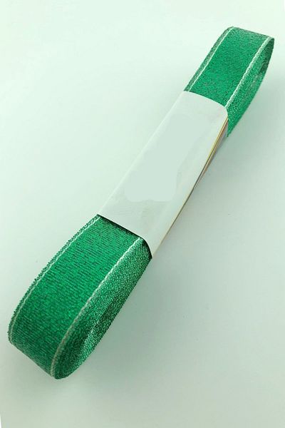 Hobigram Πράσινη Glitter Κορδέλα 1,5 cm – Κορδέλα, Κομψό Σχέδιο, Γυναικείο Αξεσουάρ