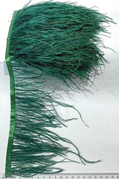 Hobigram Zümrüt Yeşili Rengi Deve Kuşu Tüyü – Özel Tasarım, Aksesuar, Kalitel...