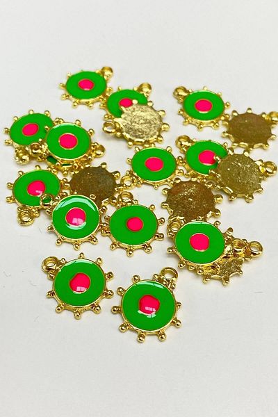 Hobigram قلادة موديل Green Sun - تصميم خاص، إكسسوار، إنتاج عالي الجودة، طراز مثير للنظر - Bijoux Ko