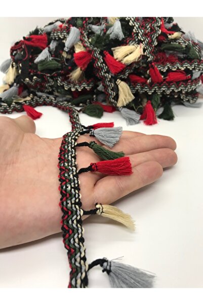 Hobigram Сірий кремовий хакі колір з бахромою – спеціальний дизайн, аксесуар, якісне виготовлення, привабливий стиль – декор