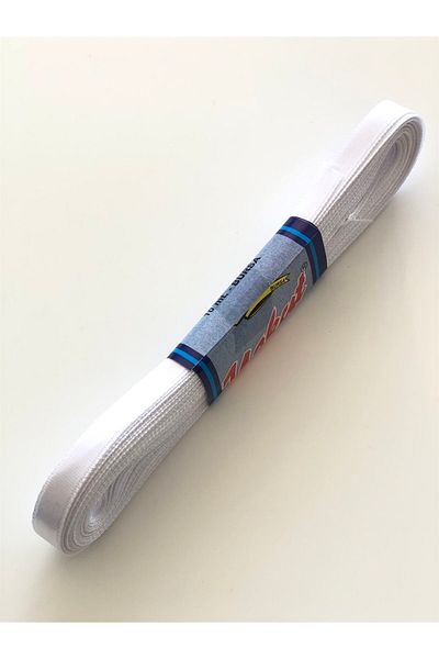 Hobigram شريط ستان ابيض 1 سم 5 متر