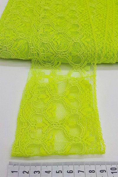 Hobigram Neon Yellow Cola Swan Lace – Διακοσμητική κορδέλα, Κομψό Σχέδιο, Γυναικείο Αξεσουάρ – Διακοσμητική Κορδέλα