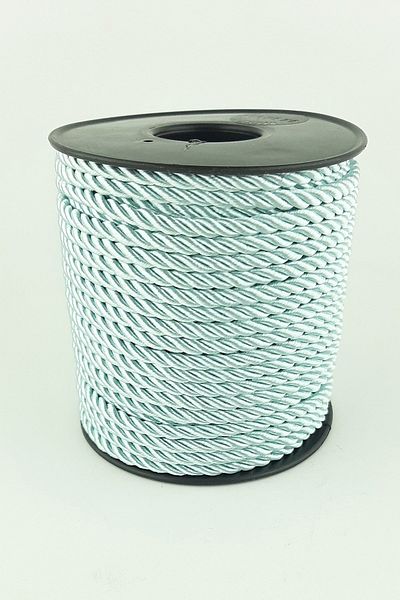 Hobigram Mint Green Cord Rope 3 Mm – Σχοινί πλεξίματος, Κομψό σχέδιο, Γυναικείο αξεσουάρ – Σχοινί πλεξίματος – Σχοινί πλεξίματος