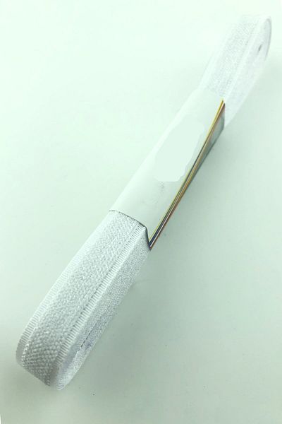Hobigram Κορδέλα White Velvet Effect 1 cm – Ειδικό σχέδιο, Αξεσουάρ, Ποιοτική Παραγωγή, Εντυπωσιακό Στιλ – Κορδέλα