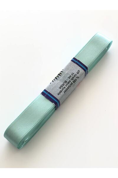 Hobigram Water Green Satin Ribbon Προϊόν Πλάτος 2 cm Η τιμή είναι για 10 μέτρα – Κορδέλα, Κομψό Σχέδιο, Γυναικείο Αξεσουάρ –