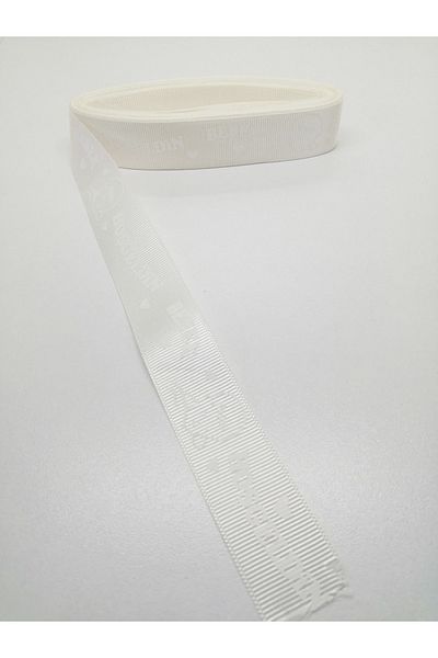 Hobigram Κρέμα Welcome Baby Κορδέλα Grosgrain 2,5 cm 1 Meter – Κορδέλα, Κομψό Σχέδιο, Γυναικείο Αξεσουάρ