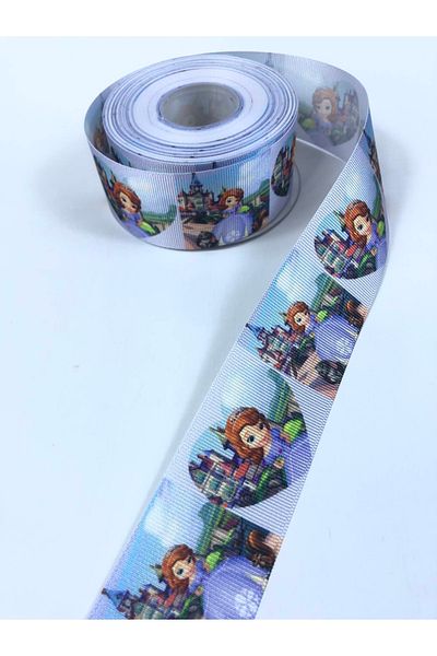Hobigram Princess Pattern Grosgrain Κορδέλα Πλάτος 4 cm – Κορδέλα, Κομψό Σχέδιο, Γυναικείο Αξεσουάρ – Κορδέλα – Κορδέλα