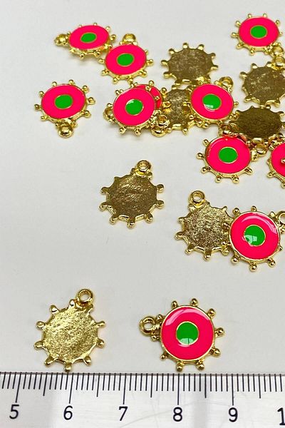 Hobigram قلادة فوشيا صن موديل - تصميم خاص، إكسسوار، إنتاج عالي الجودة، طراز مثير للنظر - Bijuteri Ko