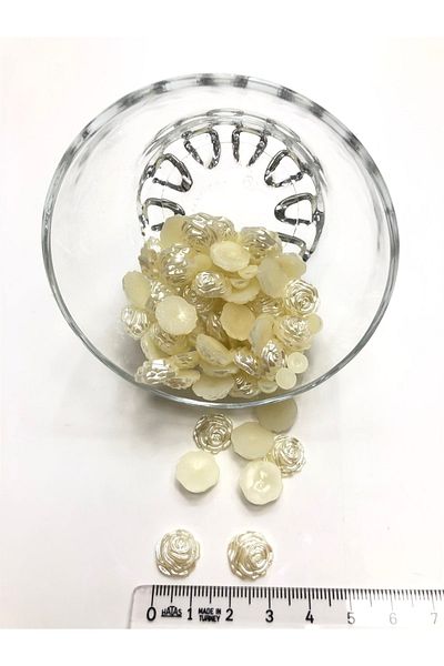 Hobigram Half Pearl Beads Plastik-ıbc-1048 – Ειδικό σχέδιο, Αξεσουάρ, Ποιοτική Παραγωγή, Εντυπωσιακό Στυλ – Deko