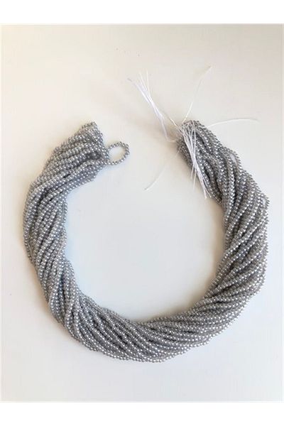 Hobigram Mărgele de nisip gri deschis 2 mm-dkb-1021 – Design special, accesoriu, producție de calitate, stil atrăgător –