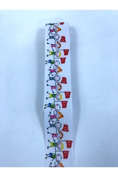 Hobigram Flag Kids 23 April Grosgrain Ribbon Η τιμή είναι για 1 μέτρο – Κορδέλα, Κομψό Σχέδιο, Γυναικείο Αξεσουάρ