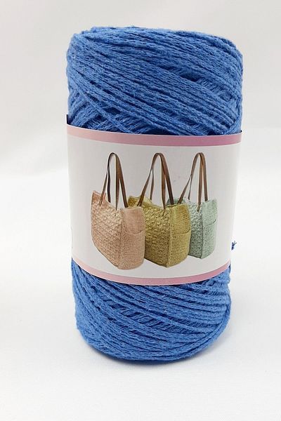 Hobigram Coarda de macrame albastra 250 gr - Design special, Accesoriu, Producție de calitate, Stil atrăgător