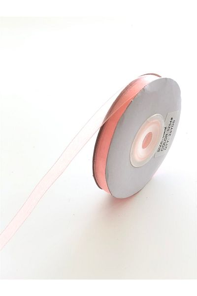 Hobigram Yavruağzı Color Organza Κορδέλα 1 cm – Ειδικό Σχέδιο, Αξεσουάρ, Ποιοτική Παραγωγή, Στυλ που τραβάει τα βλέμματα – Ku