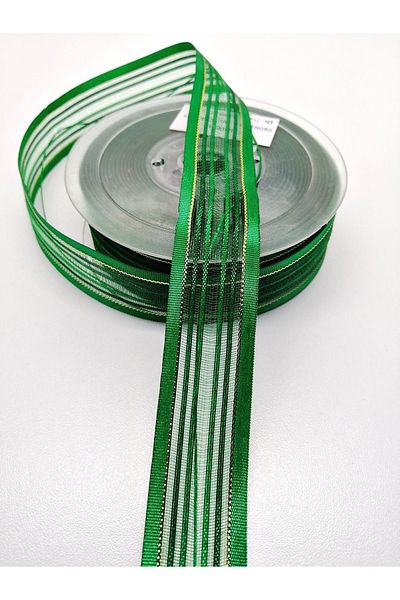 Hobigram Green Rope Ribbon 2,5 cm 3 Yards – Κορδέλα, Κομψό Σχέδιο, Γυναικείο Αξεσουάρ – Κορδέλα