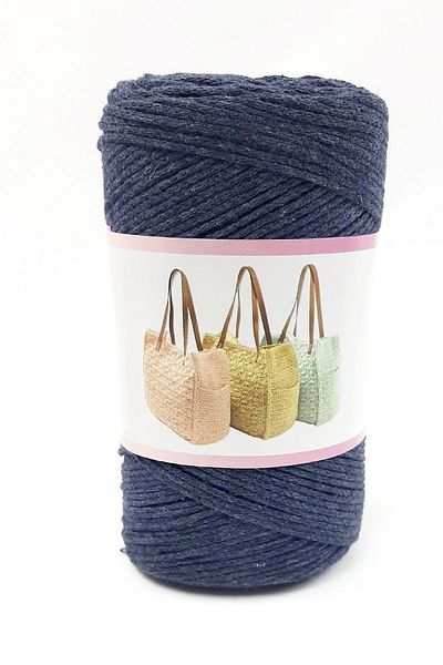 Hobigram Snur de macrame bleumarin – Design special, accesoriu, producție de calitate, stil atrăgător