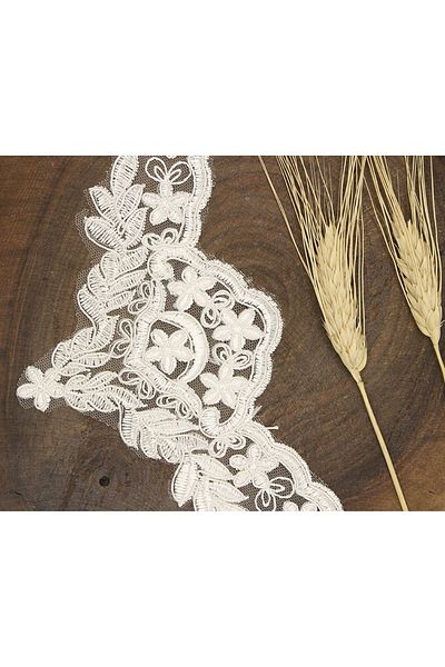 Hobigram Off White French Guipure 2513 – Ειδικό σχέδιο, αξεσουάρ, ποιοτική παραγωγή, εντυπωσιακό στυλ – Dekorati