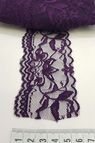 Hobigram Δαντέλα Ποικιλία Μωβ Lycra Stretchy Lace – Διακοσμητική κορδέλα