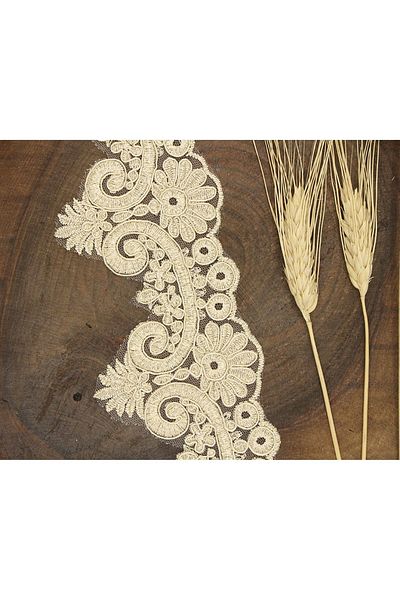 Hobigram Kappicino French Guipure 2427 – Διακοσμητική κορδέλα, κομψό σχέδιο, γυναικείο αξεσουάρ