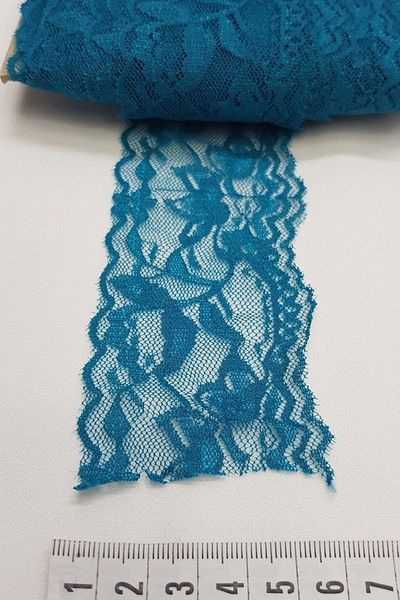Hobigram Σκούρο Τυρκουάζ Lycra Stretchy Lace Ribbon – Ειδικό Σχέδιο, Αξεσουάρ, Ποιοτική Παραγωγή, Στυλ που τραβάει τα βλέμματα –