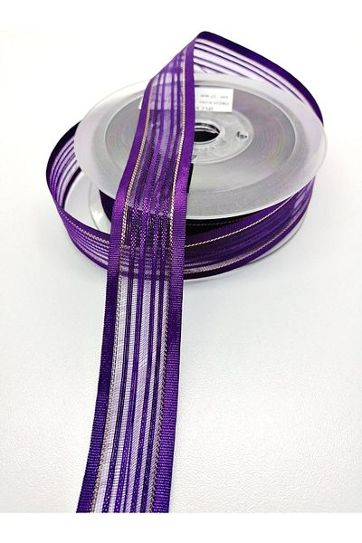 Hobigram Μωβ κορδέλα σχοινί 2,5 cm 1 μέτρο – Κορδέλα, Κομψό Σχέδιο, Γυναικείο Αξεσουάρ – Κορδέλα – Κορδέλα
