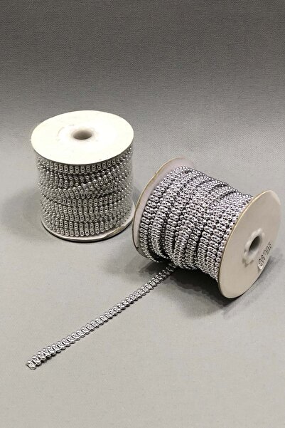 Hobigram Gümüş Çift Sıra Kesik Inci 4 Mm – Özel Tasarım, Aksesuar, Kaliteli Ü...