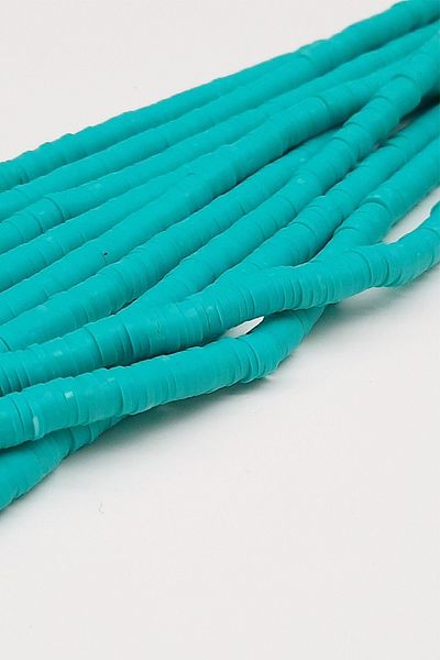 Hobigram Petrol Green Fimo Dough Beads Fhb-1032 – Χάντρες, Κομψό Σχέδιο, Γυναικείο Αξεσουάρ – Χάντρες – Χάντρες