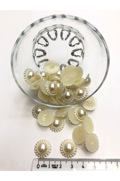 Hobigram Half Pearl Beads Plastic – Ειδικό σχέδιο, αξεσουάρ, ποιοτική παραγωγή, εντυπωσιακό στυλ