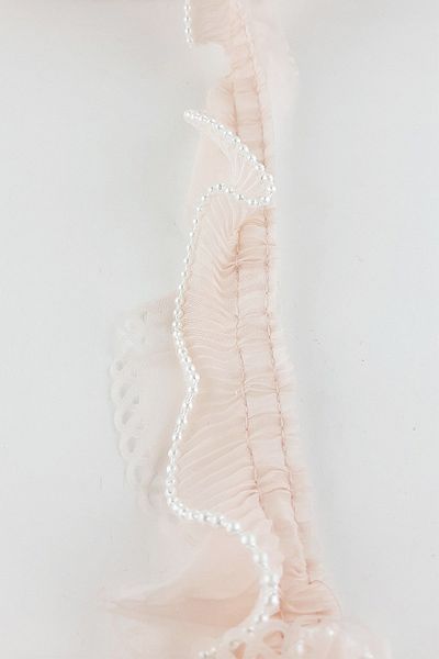 Hobigram Δαντέλα Assortment Powder Pearl Pleat Ruffle – Ειδικό Σχέδιο, Αξεσουάρ, Ποιοτική Παραγωγή, Εντυπωσιακό Στι