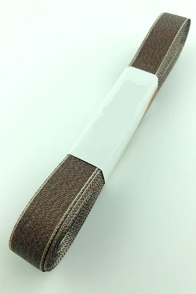 Hobigram Καφέ Glitter Κορδέλα 1,5 cm – Κορδέλα, Κομψό Σχέδιο, Γυναικείο Αξεσουάρ