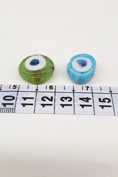 Hobigram Mărgele colorate Little Cow Eye Evil Eye 5 bucăți – mărgele, design elegant, accesoriu pentru femei – mărgele – mărgele