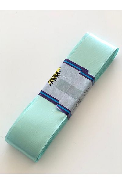Hobigram Water Green Color Satin Ribbon 4 cm – Ειδικό σχέδιο, Αξεσουάρ, Ποιοτική Παραγωγή, Στυλ που τραβάει τα βλέμματα – Κορδέλα