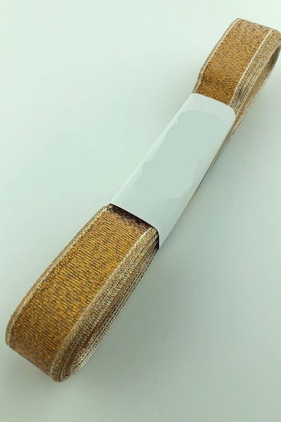 Hobigram Ανοιχτό καφέ Glitter Κορδέλα 1,5 cm – Κορδέλα, Κομψό Σχέδιο, Γυναικείο Αξεσουάρ
