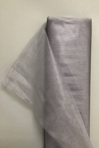 Hobigram Dark Gray Color Crystal Tulle – Special Design, Accessory, Quality Production, Eye-Catching Style